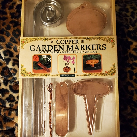 Garden at Home Other - ❤Copper Garden Marker Engraving Kit, NEW ❤